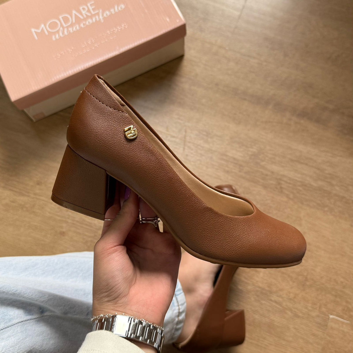 Salto Bloco Modare Casual 7373.100