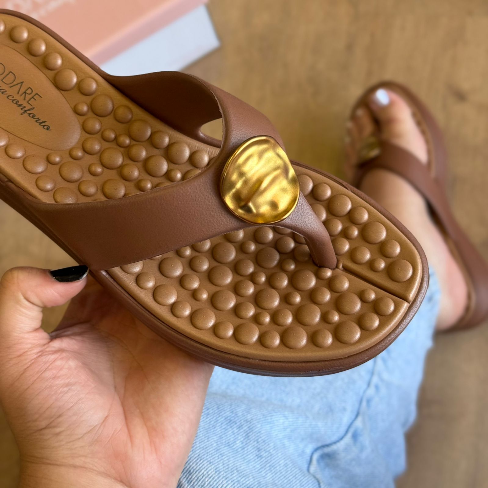 Sandália Papete Modare Casual 7213.101