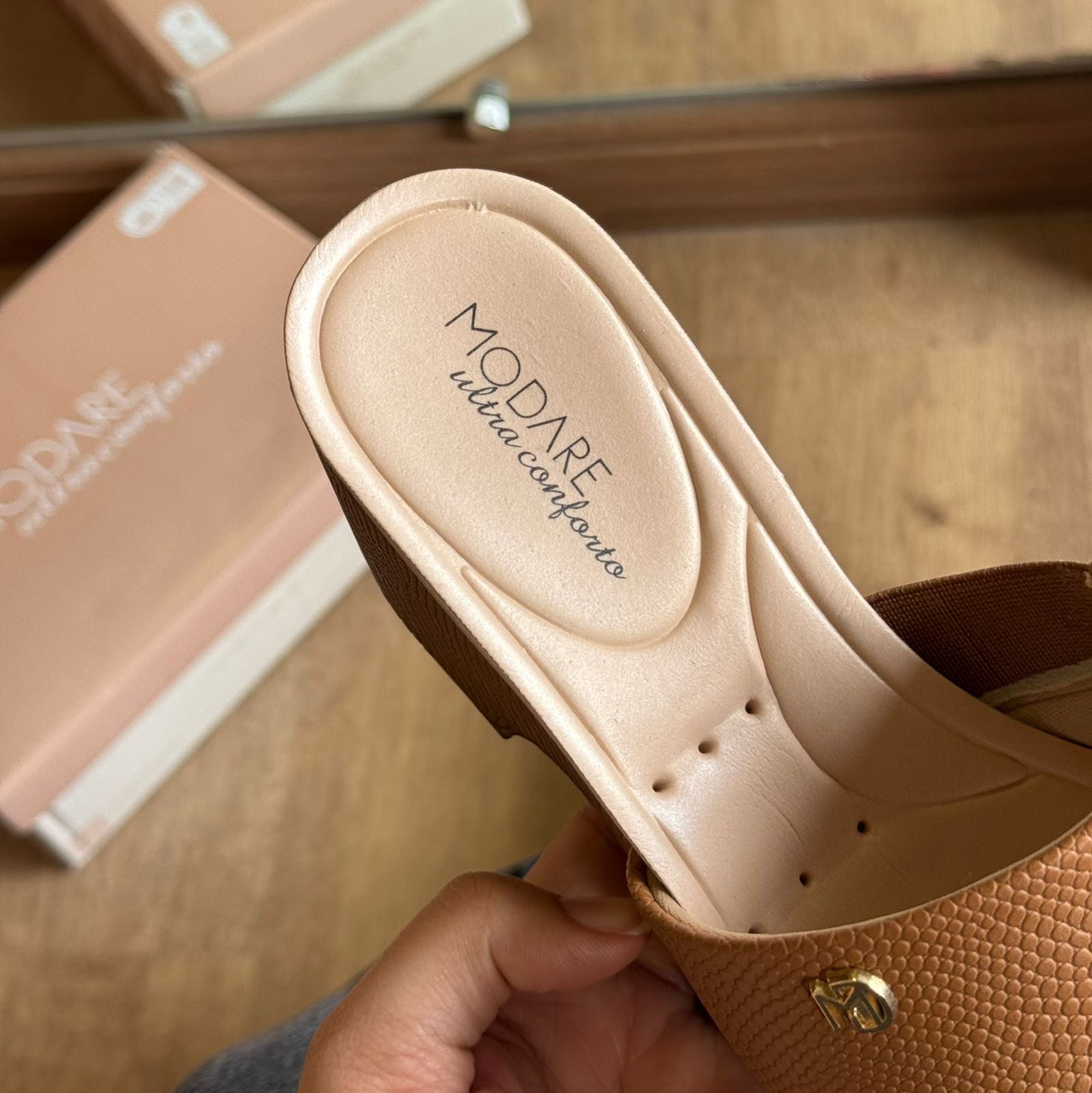 Tamanco Modare Mdf Moderno 7137.123