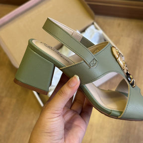 Sandália Salto Modare Pedra Central  7172.127