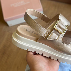 Sandália Modare Espelho Dourado 7200.102