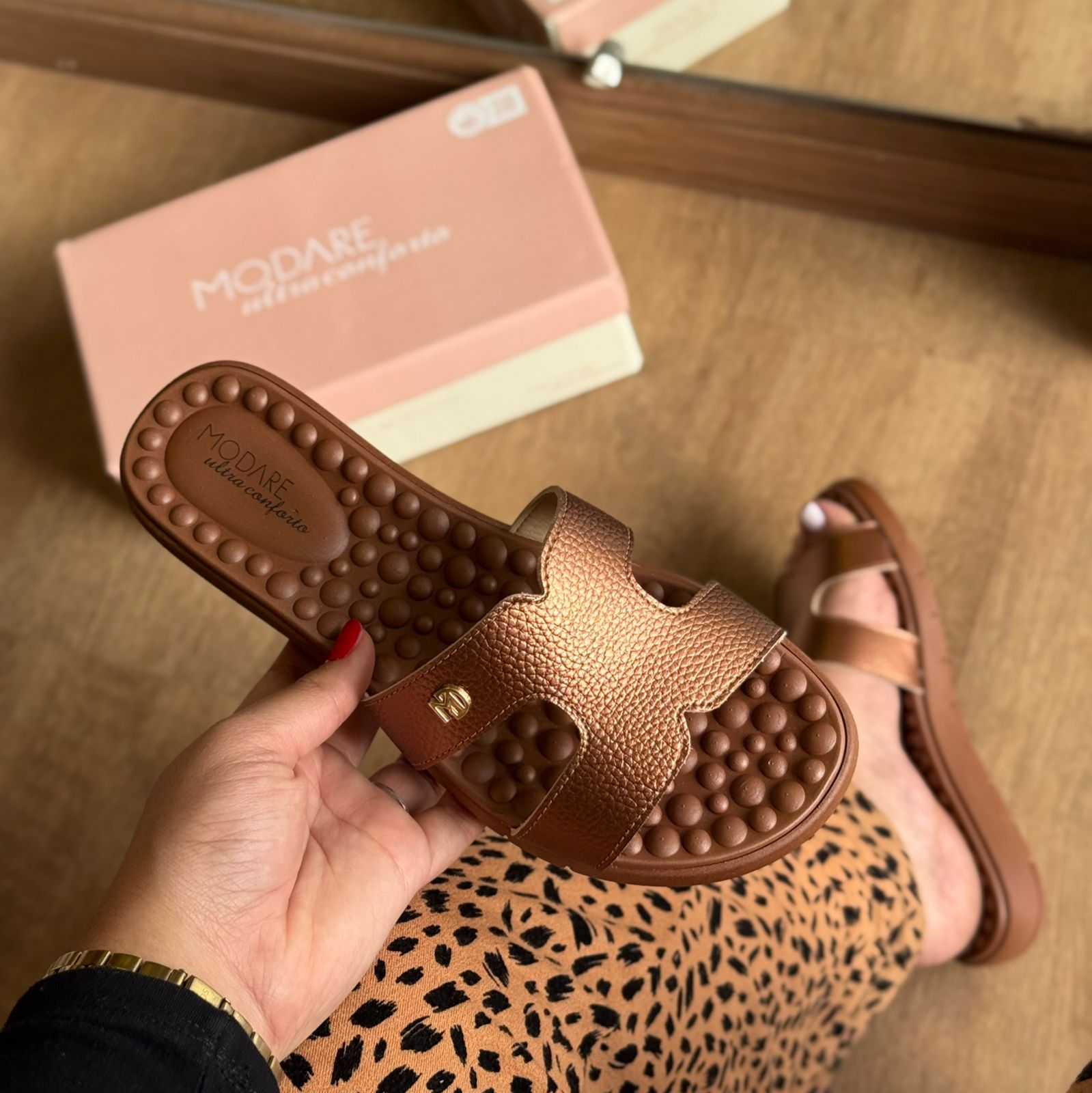 Sandália Modare Rasteira H 7162.330