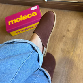 Mule Moleca Camurça Tendência 5743.207