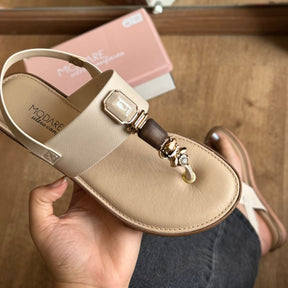 Sandália Rasteirinha Pedrarias Modare 7141.120