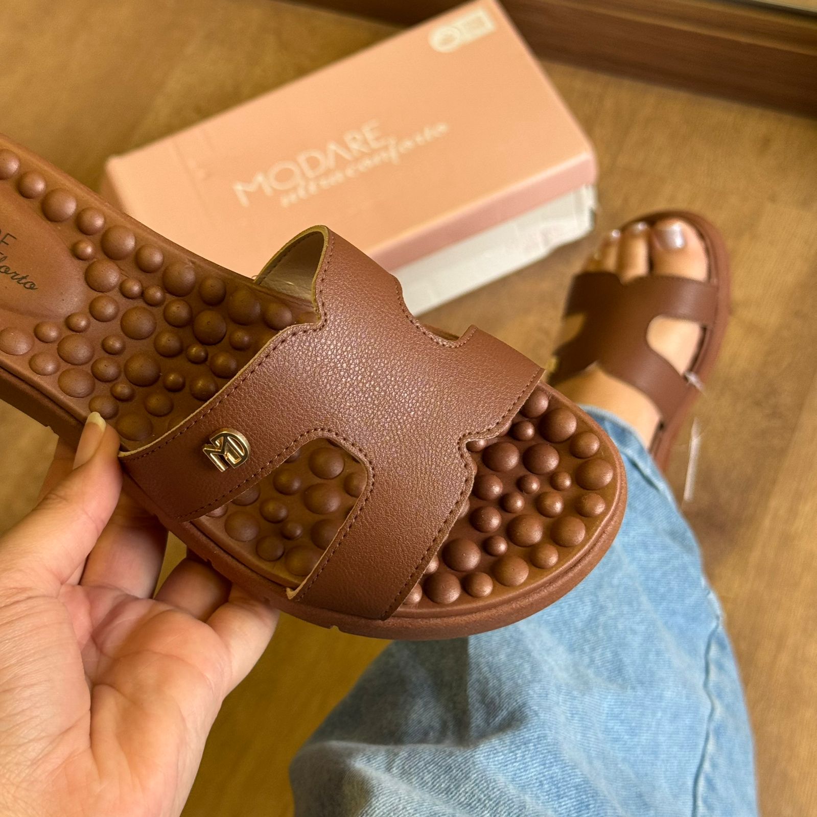 Sandália Modare Rasteira H 7162.330