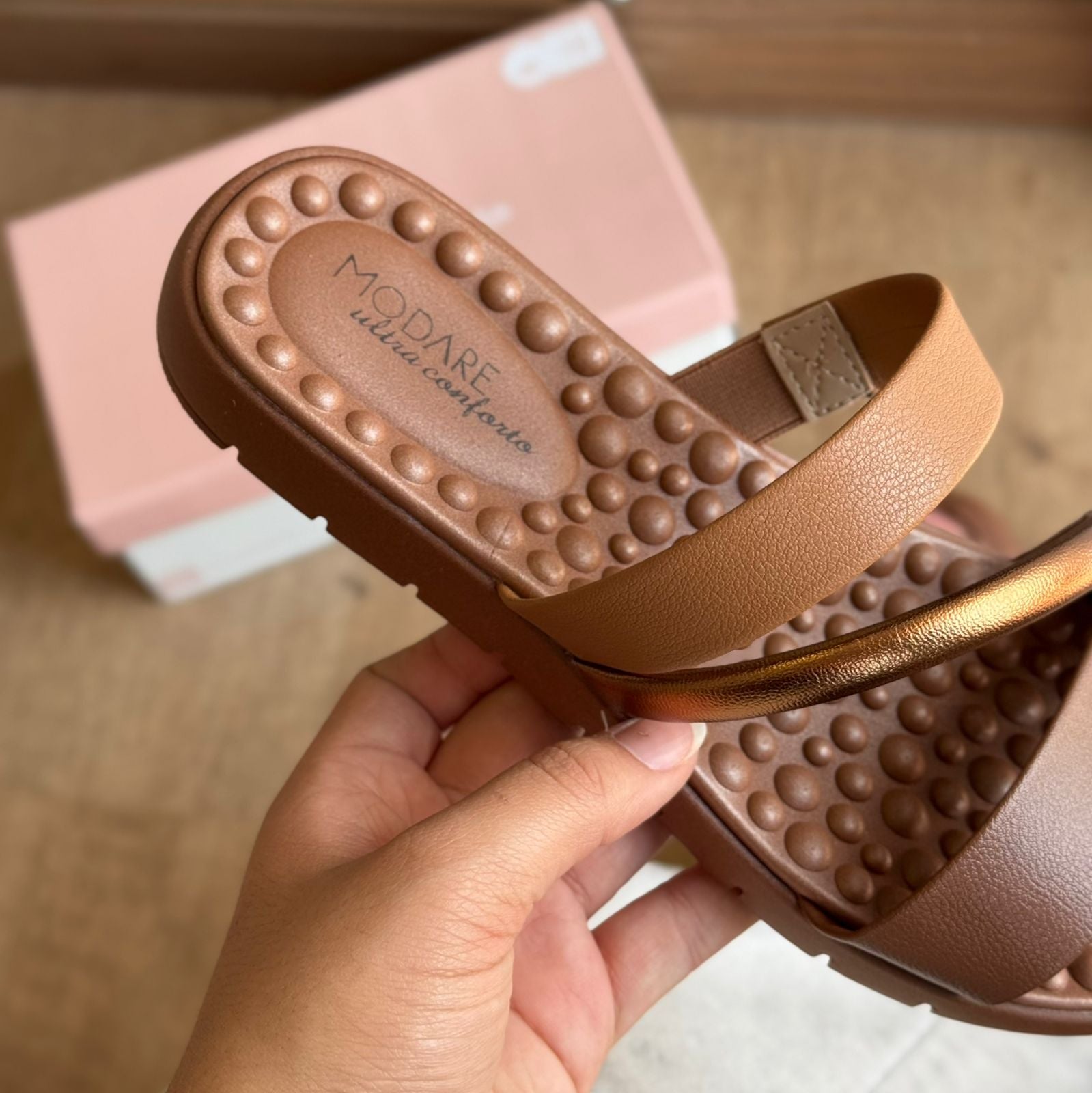 Sandália Modare Papete Tiras Finas 7162.332