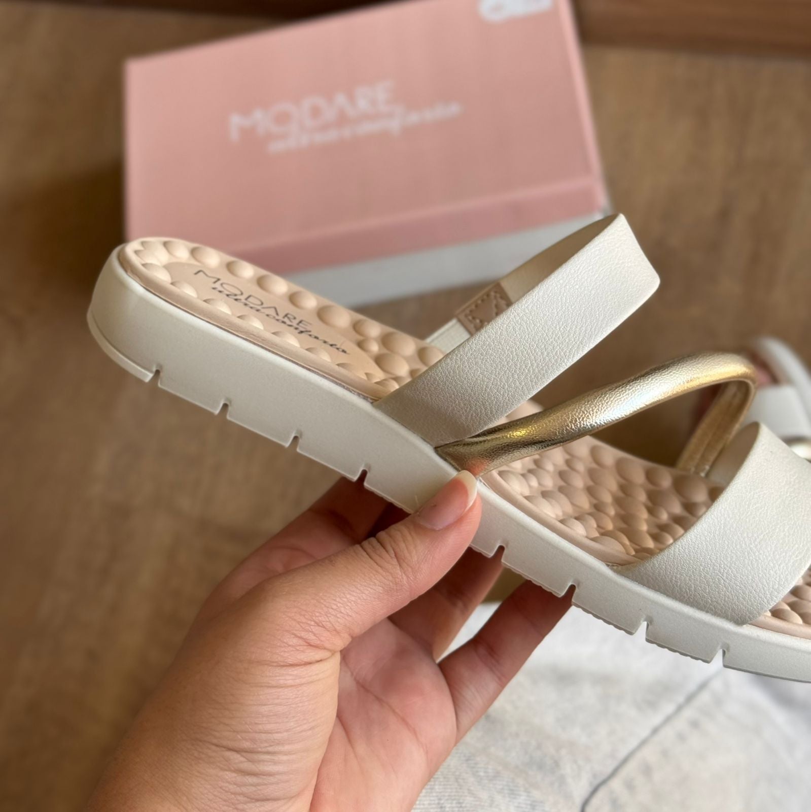 Sandália Modare Papete Tiras Finas 7162.332