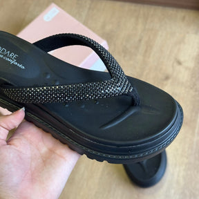 Sandália Modare Plataforma Tiras Em Strass 7200.110