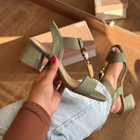 Sandália Modare Salto Bloco Médio 7172.113