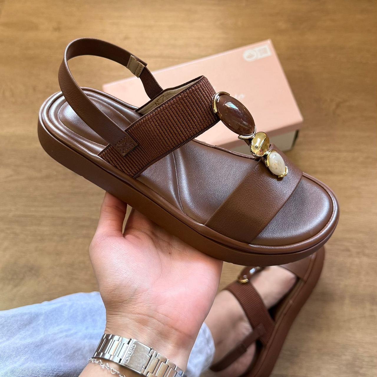 Sandália Modare Adornos na Tira 7208.108