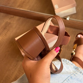 Sandália Modare Salto Bloco Médio 7172.113