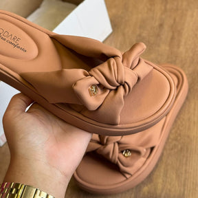 Sandália Modare Detalhe de Laço Linha de Verão (ÚLTIMO DIA)