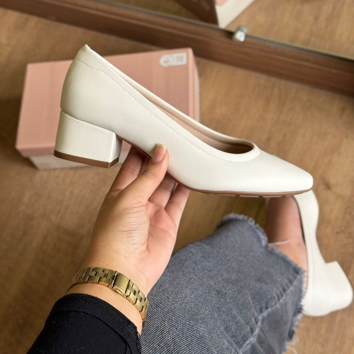 Sandália Modare Salto Bloco 7340.123