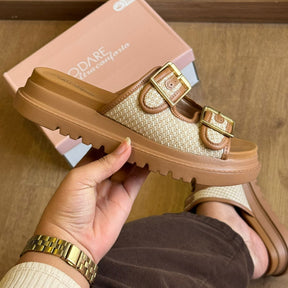 Sandália Modare Tiras de Crochê 7200.104